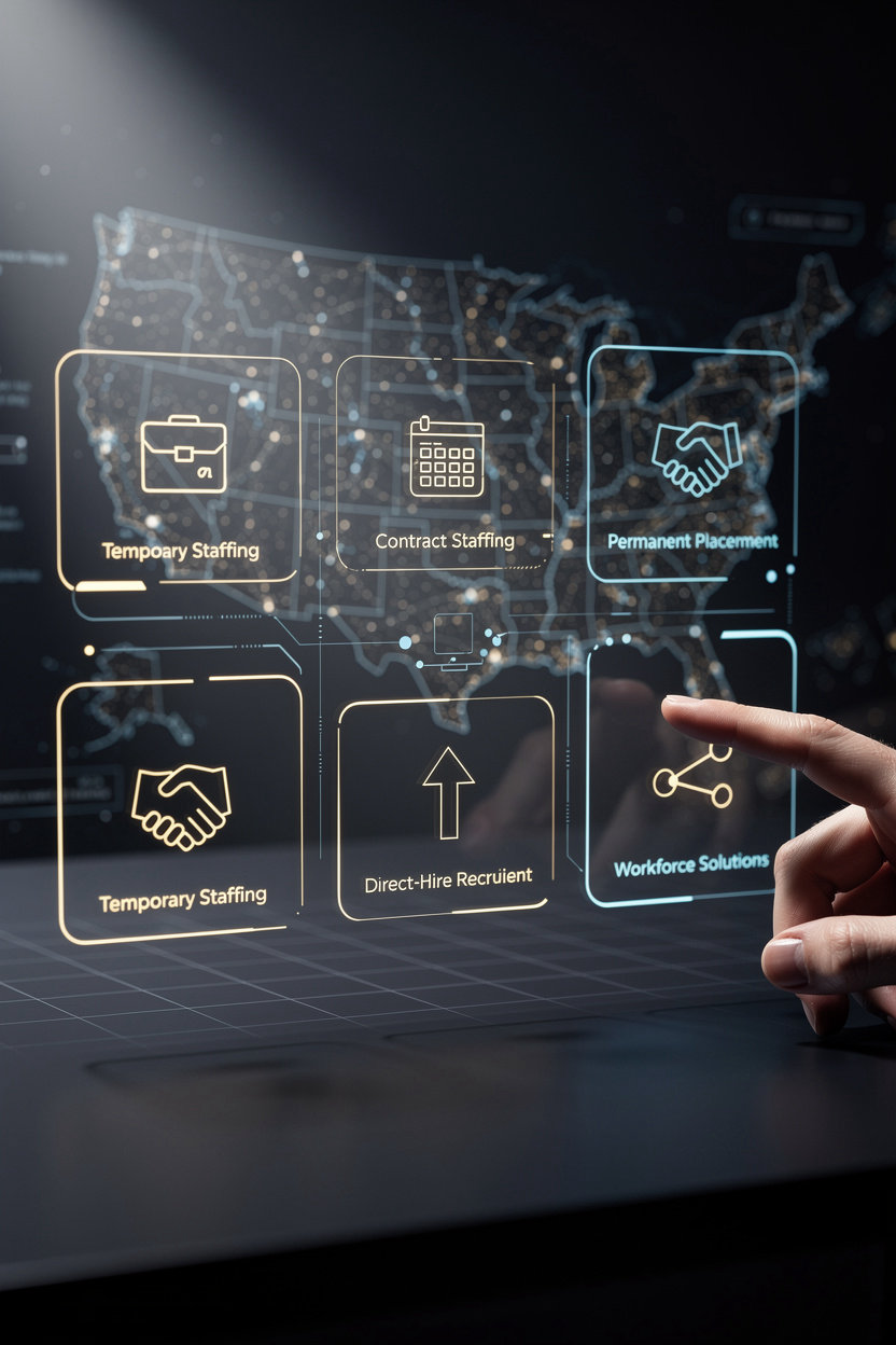 Relay on Us professional staffing and workforce solutions services for employers and candidates